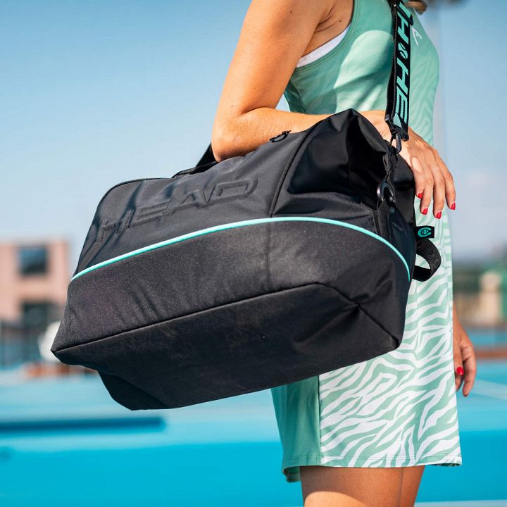 Head Coco Court Bag 2R Black / Mint